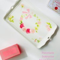 ポーセラーツ　銀座　インストラクター　プレート (1)